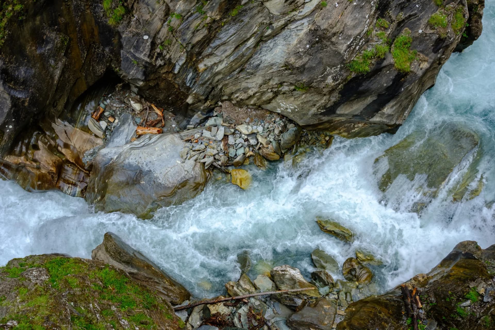 canyon in valley dorfertal, tyrol, austria