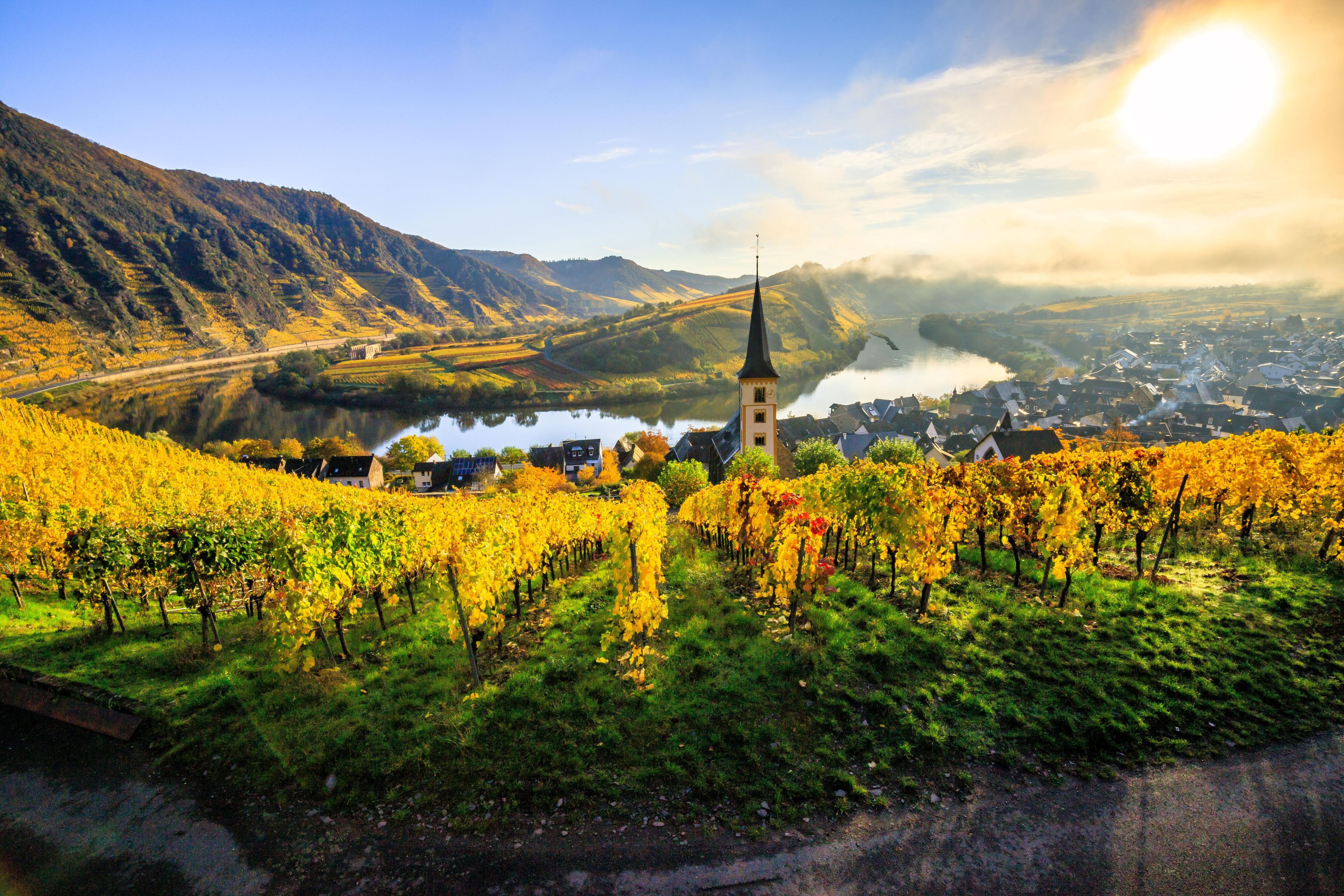 Römische Ruinen an der Mosel