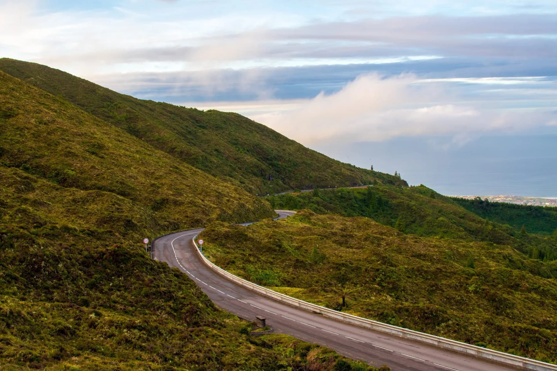 Scenic road azores