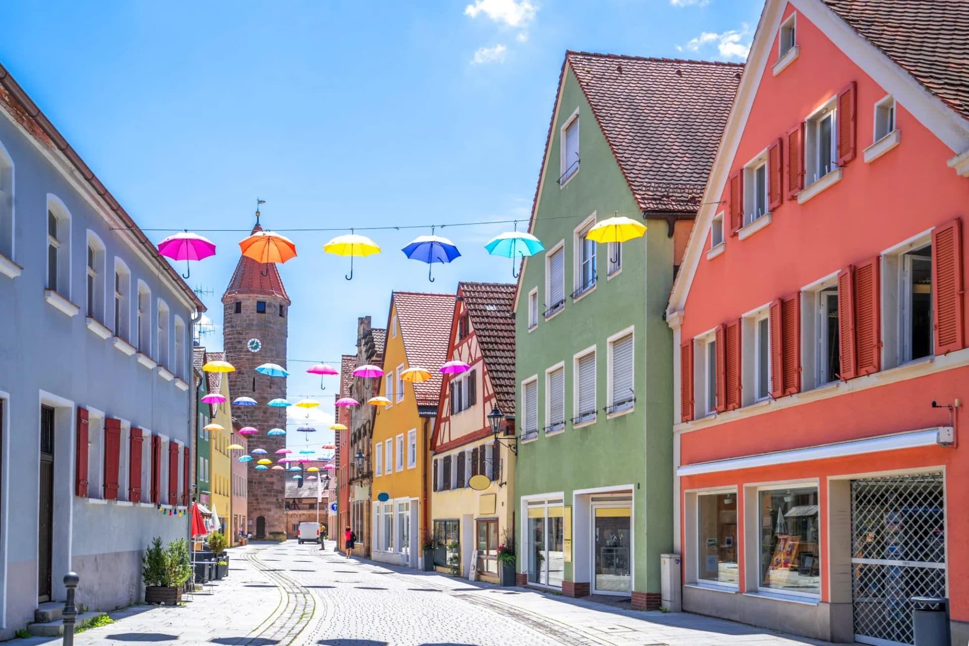 Färberturm, Gunzenhausen, Bayern, Deutschland