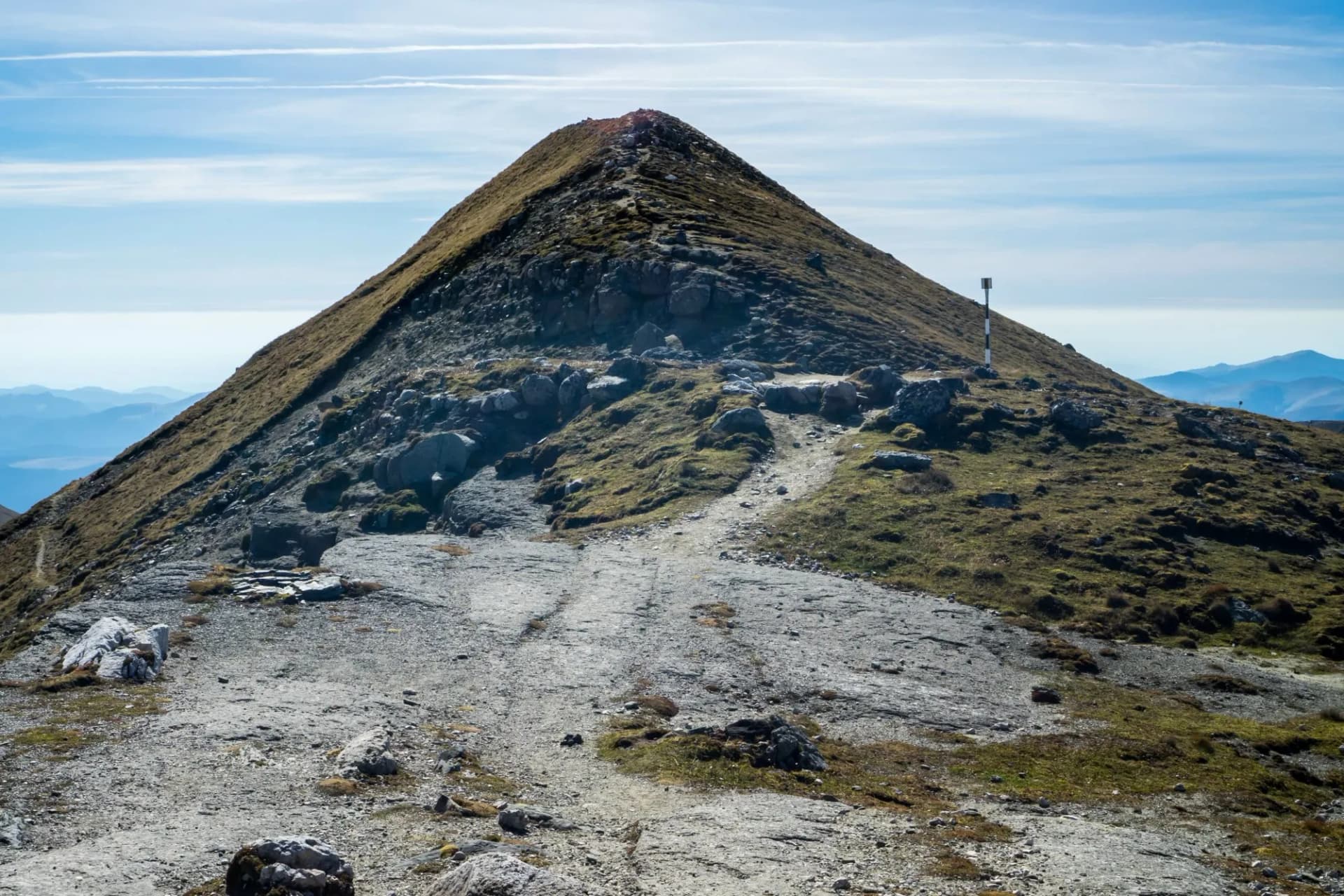 Omu Mountain Peak, Bucegi National Park, Transylvania, Romania