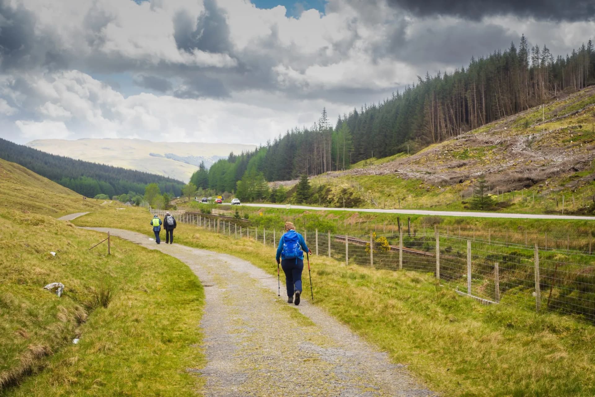 Hikers West Highland Way