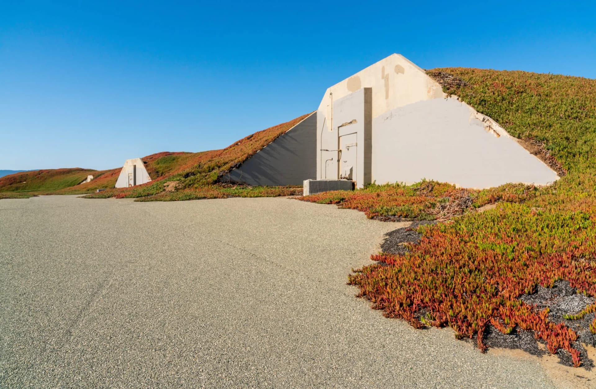 Military Bunker at Fort Ord in Monterey