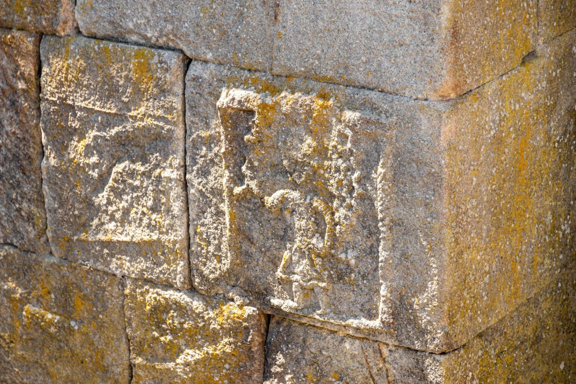 Boveda de Mera, Spain. The Roman Temple of Santalla or Santa Eulalia, dedicated to goddess Cybele