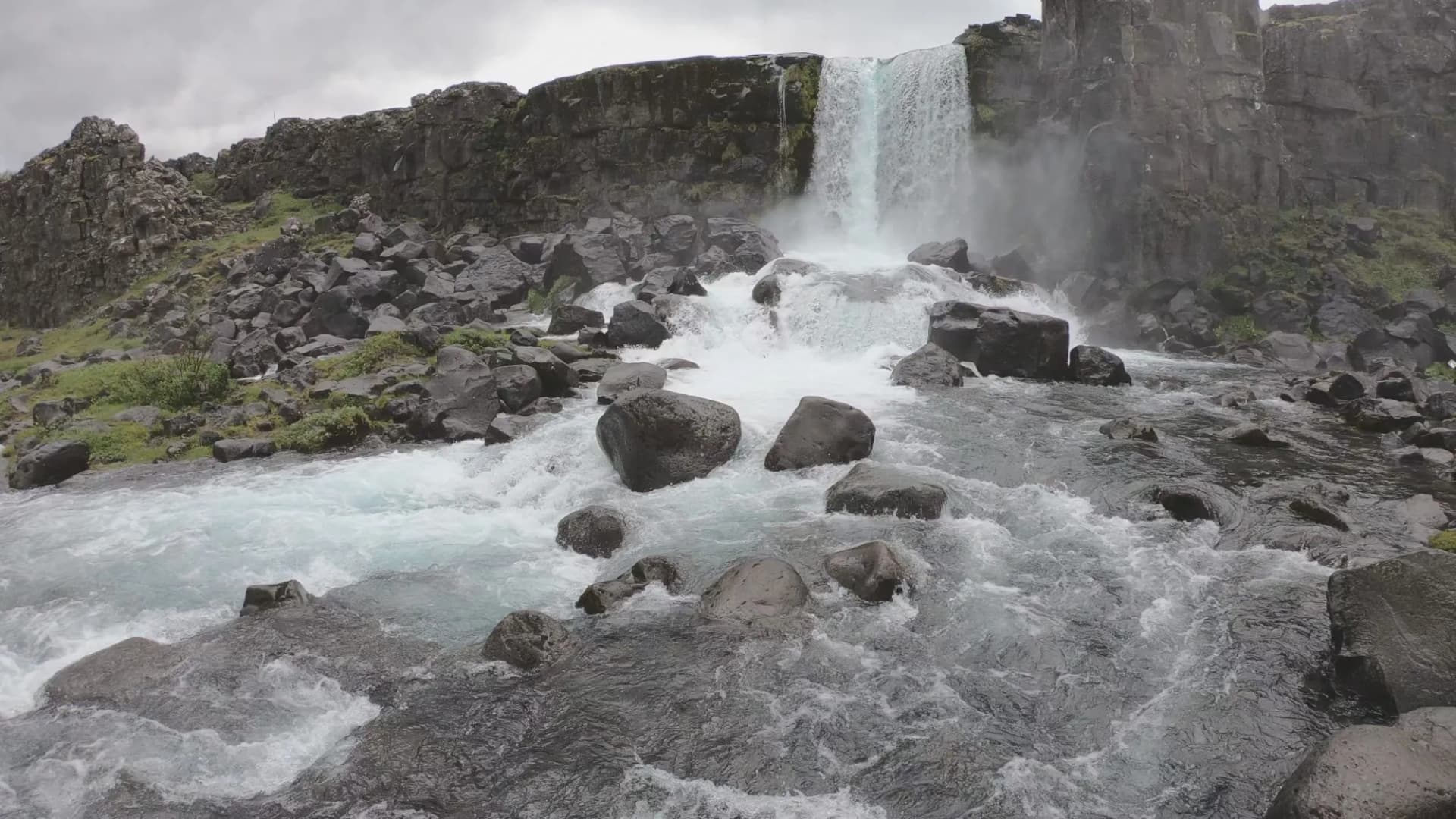 Oxararfoss waterfall
