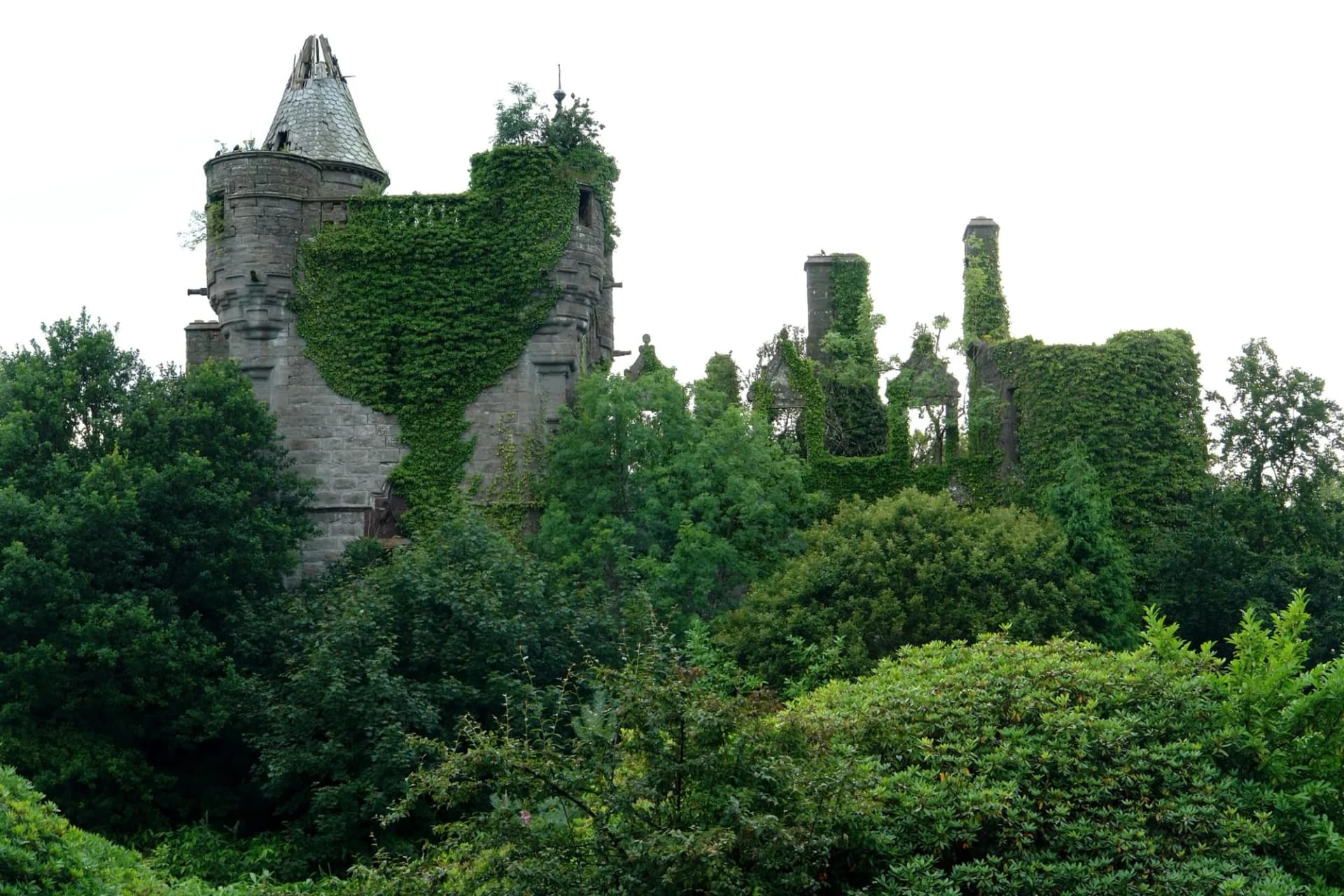 Arcadian ruin near Drymen