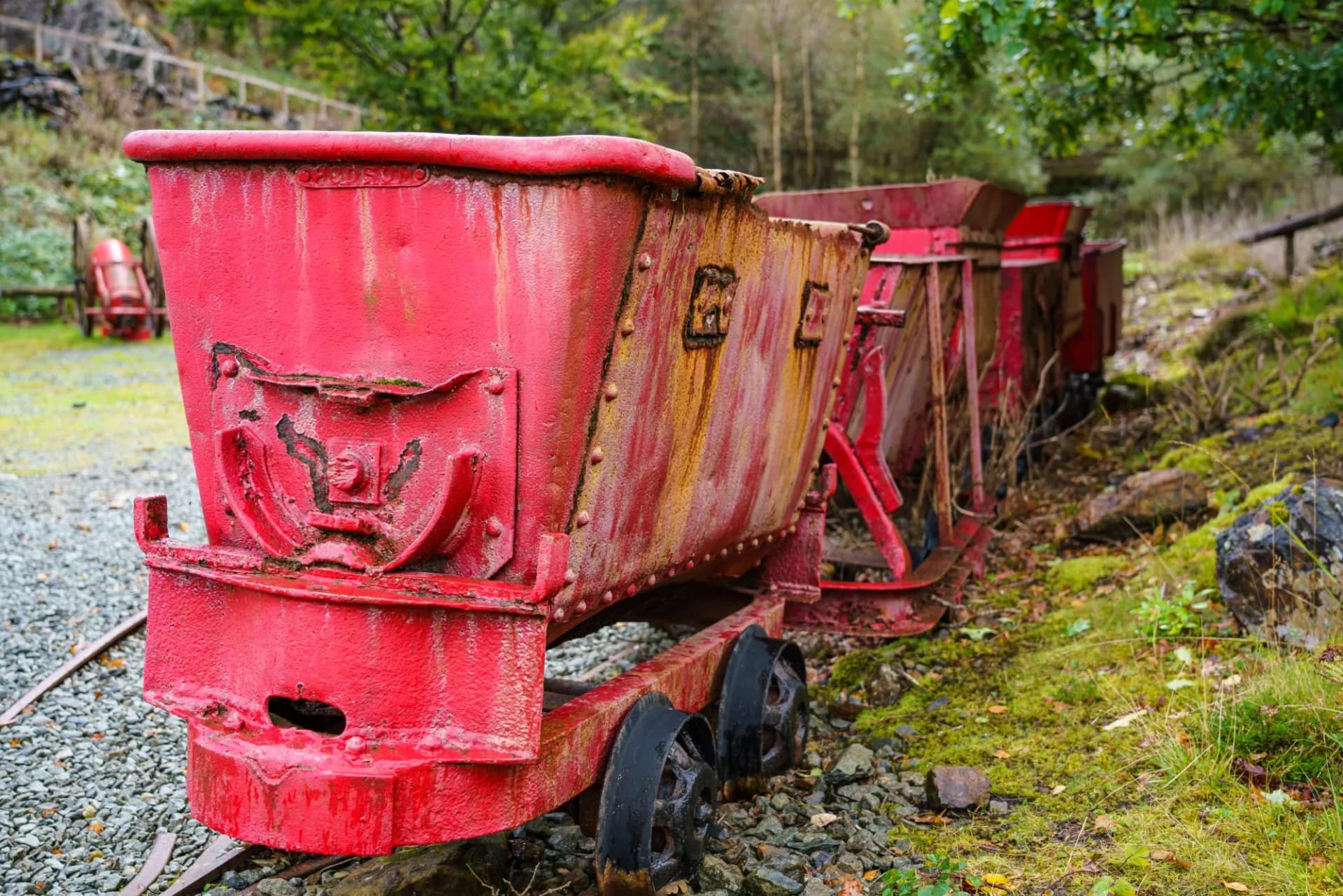 Beddgelert copper mine cart, Snowdonia