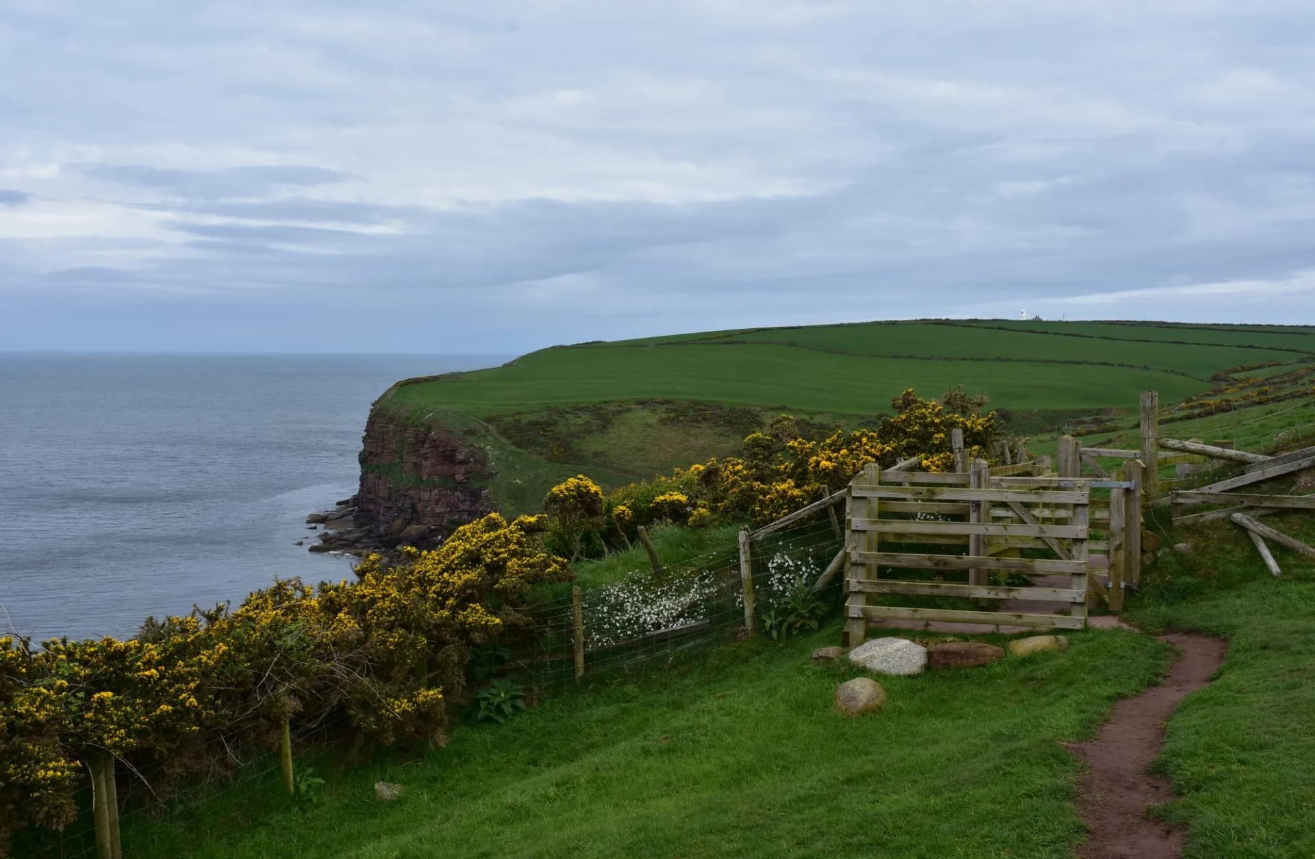Gate Along the Coast to Coast Hiking Path