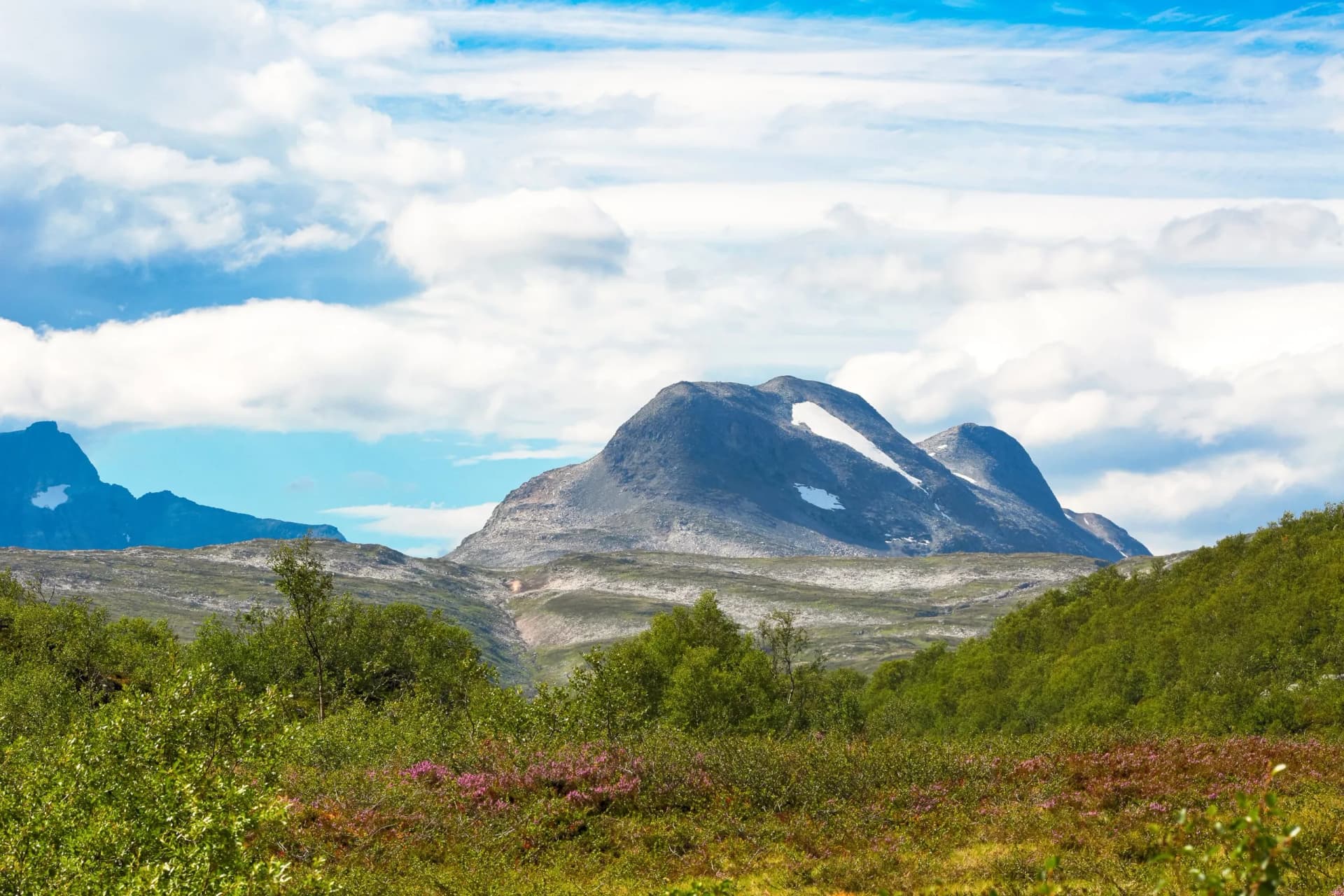 Mountain area Trollheimen, Norway